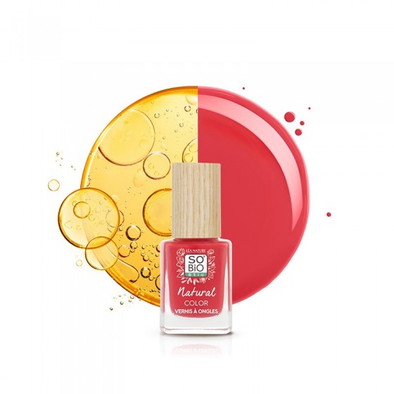 Esmalte de uñas, Natural - Rojo Amapola