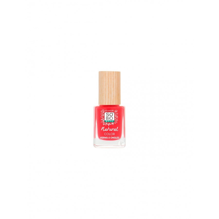 Esmalte de uñas, Natural - Rojo Amapola So Bio étic - 2