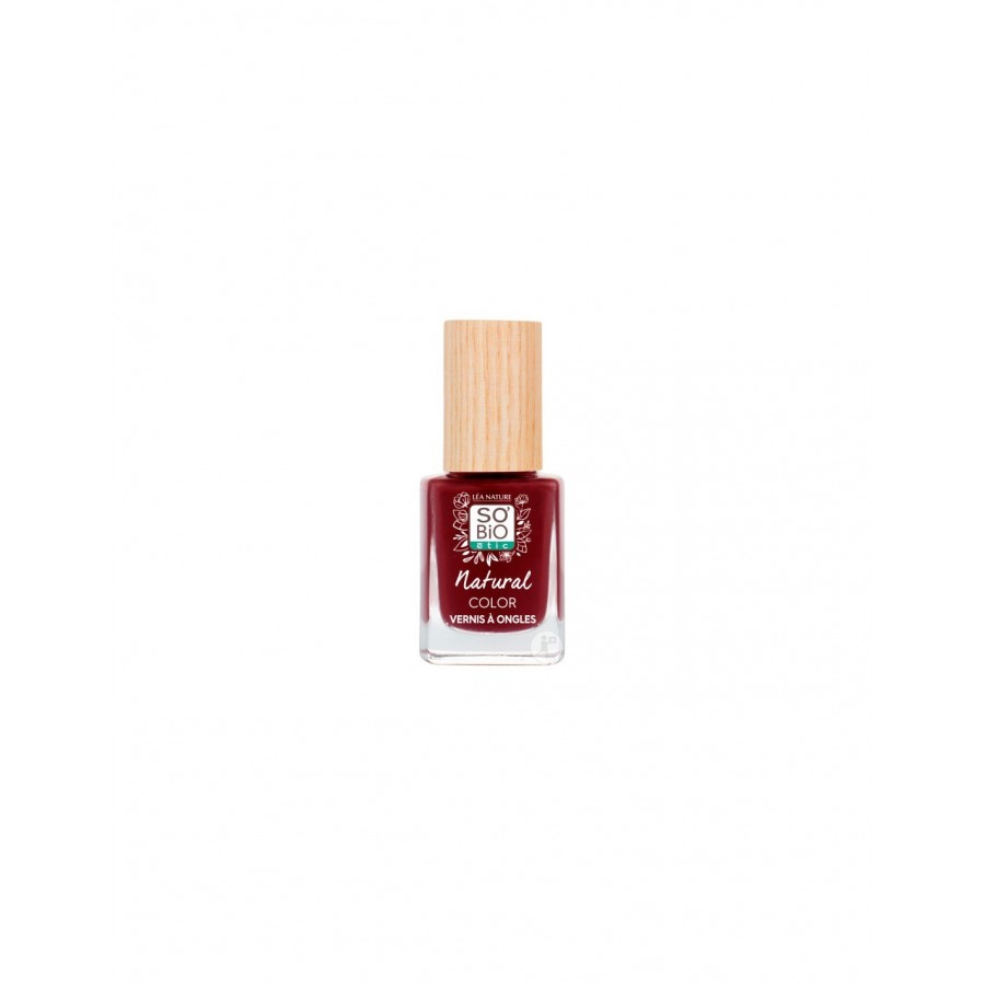 Esmalte de uñas, Natural - Rojo Seductor So Bio étic - 2