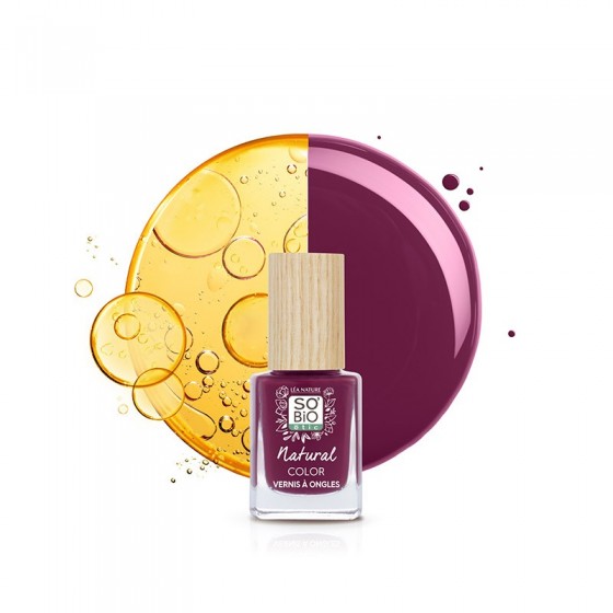 Esmalte de uñas, Natural - Violeta Divino