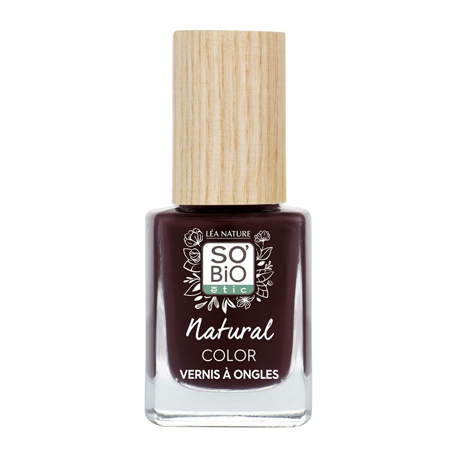 Esmalte de uñas, Natural - Rojo Aterciopelado So Bio étic - 2