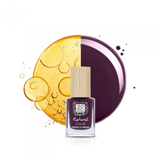 Esmalte de uñas, Natural - Ciruela negra