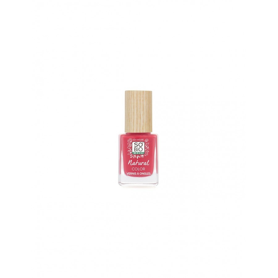 Esmalte de uñas, Natural - Coral vibrante. So Bio étic - 2