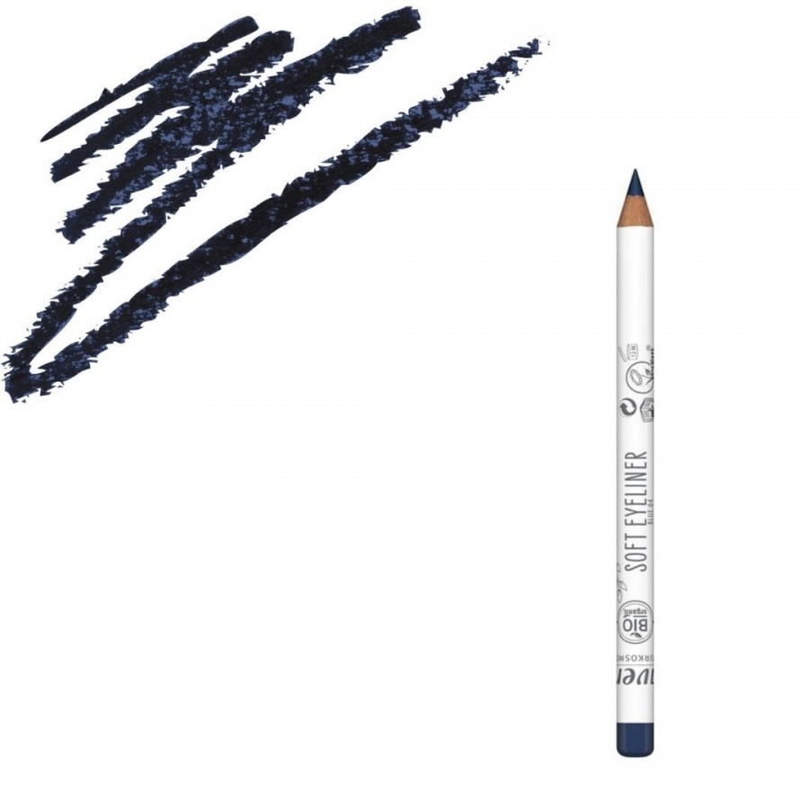 Lápiz de ojos - Negro Soft eyeliner Lavera - 3