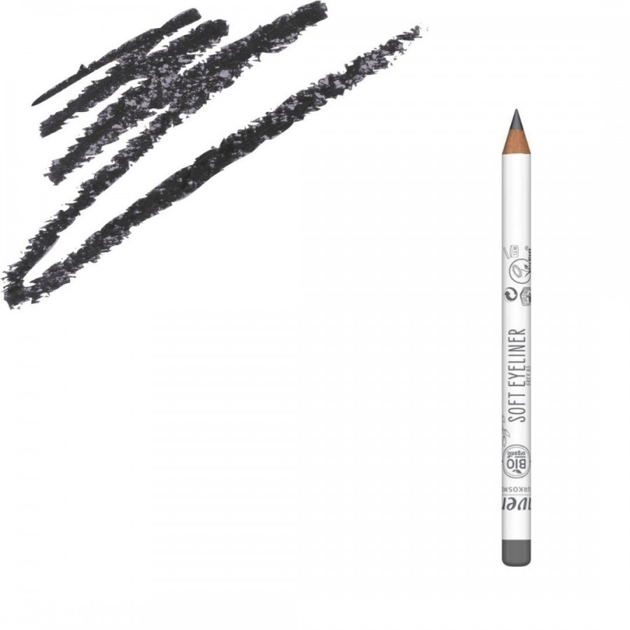 Lápiz de ojos - Negro Soft eyeliner Lavera - 4