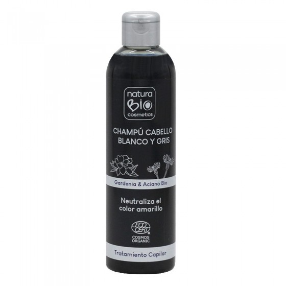 Champú natural Cabello blanco y gris