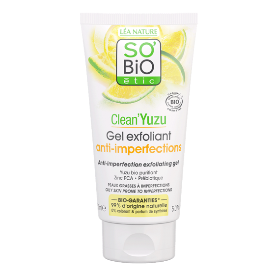 Gel exfoliante anti-imperfecciones