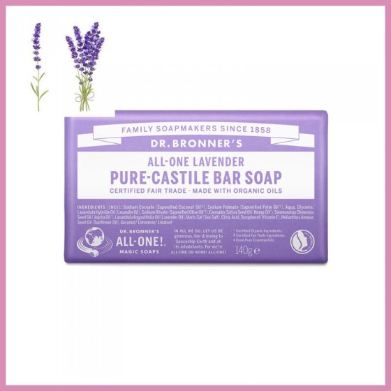 Pastilla de Jabón de Castilla Dr. Bronner´s Lavanda