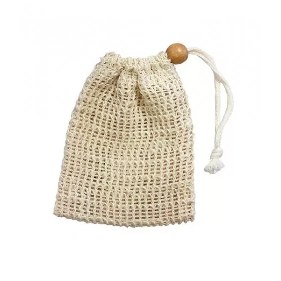 Bolsa para jabón de sisal y...