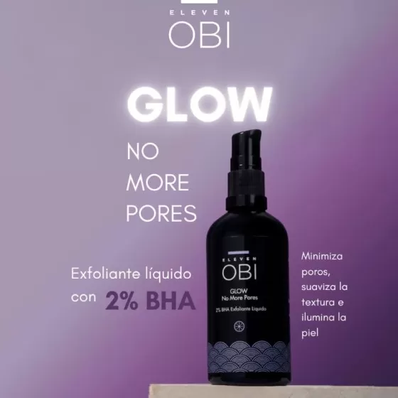 Glow, no más poros....