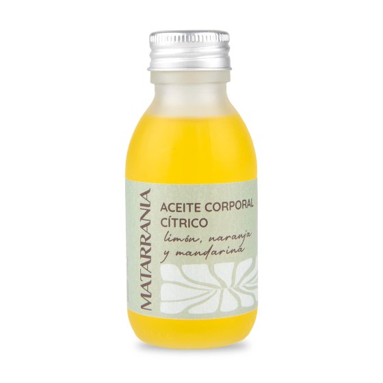 Aceite corporal cítrico 100% BIO, suavidad para la piel
