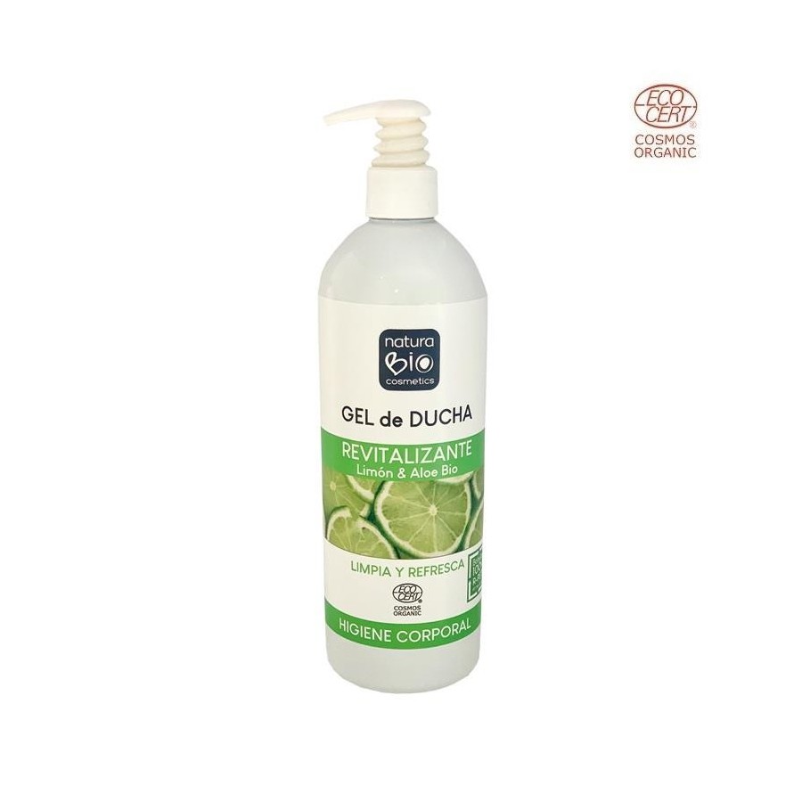 Gel de ducha revitalizante Limón & Aloe BIO Natura BIO - 1