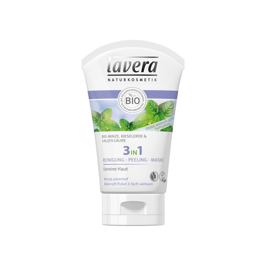 Limpiadora 3 en 1 Gel Peeling  y Mascarilla de Lavera Lavera - 1