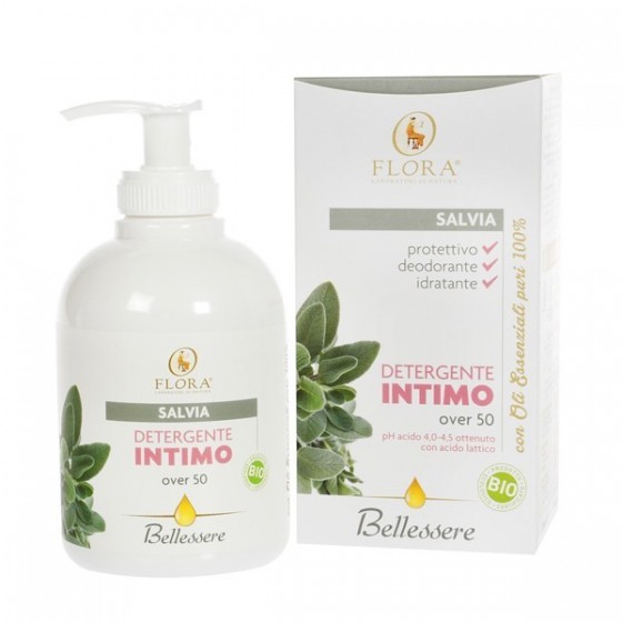 Gel íntimo de Salvia, mayor de 50años.