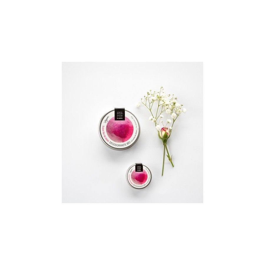 Desodorante BIO sólido suave flor de lalala. Amapola - 2