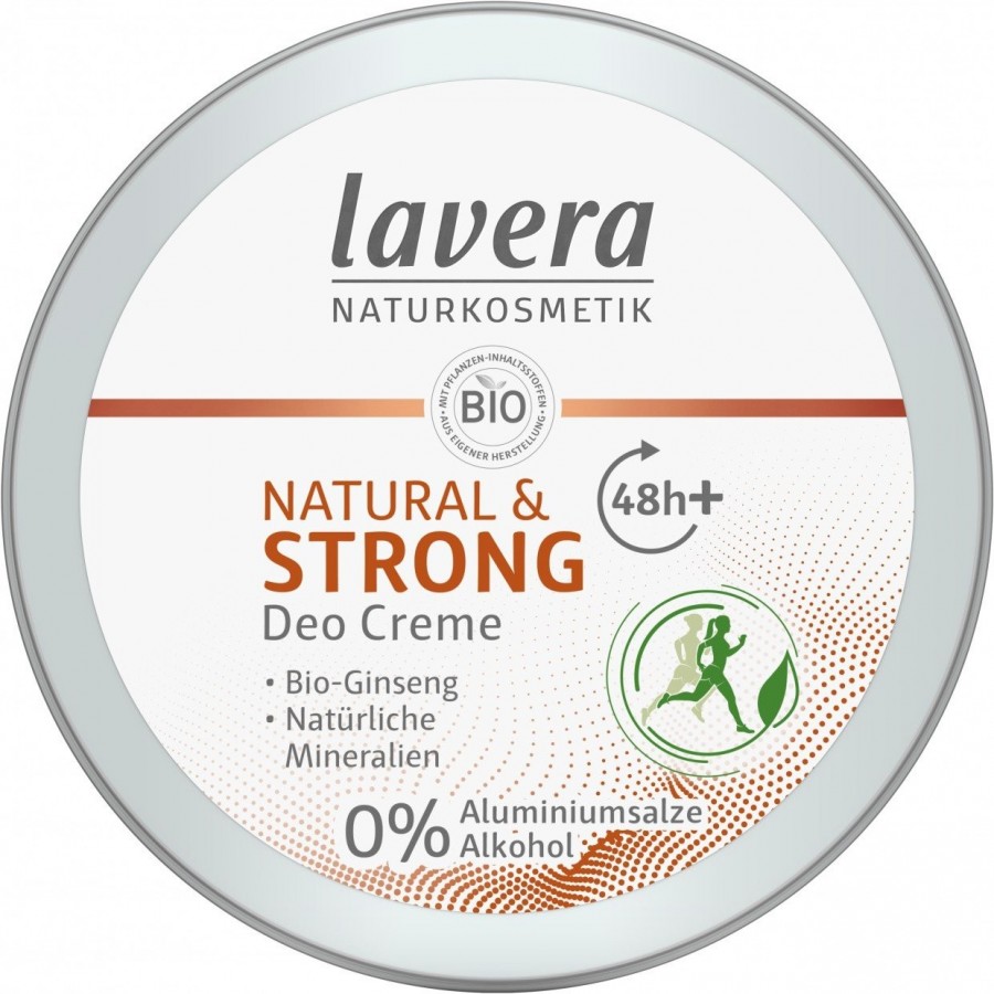 Desodorante en crema Natural & STRONG Lavera - 1
