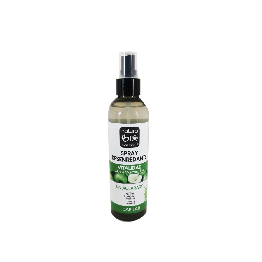 Spray desenredante Vitalidad Aloe & Manzana Natura BIO - 1