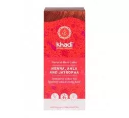 Tinte Vegetal Henna, Amla & Jatropha - 100% BIO kHADI Khadi - 1
