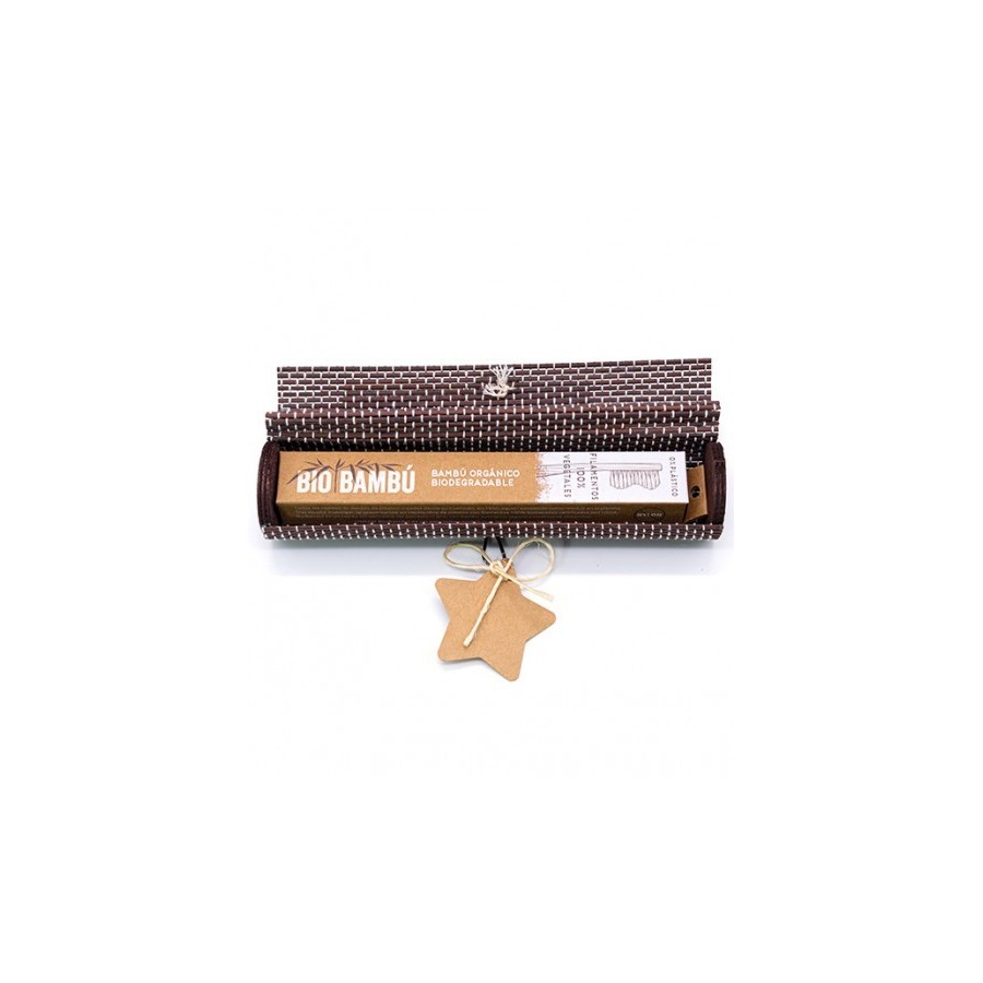 Bio Bambú, estuche regalo con cepillo dientes natural Naturbrush - 1