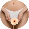 Zona íntima femenina, cuidado BIO con aceites vegetales y esencias.